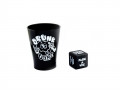 Jogo sensual Drunk Game (roleta + 6 copos + dados) - Diversão ao cubo